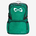 Nfinity sac à dos vert pailleté logo blanc